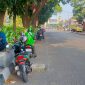 Sejumlah pengemudi ojek online (ojol) mendukung kebijakan penertiban parkir liar, namun meminta Pemkot Cimahi siapkan ruang tunggu (foto: Abdul Kholilulloh)