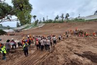 Bencana longsor di Desa Pasirlangu Kecamatan Cisarua KBB berapa bulan lalu (foto: ilustrasi/dok. Abdul Kholilulloh)