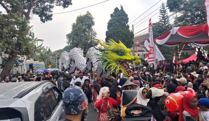 Carnival Day 2026 Parongpong Meriah, Tujuh Desa dan 70 Grup RW Semarakkan HUT ke-81 RI