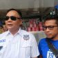 Ketua Umum Bobotoh Maung Bandung Bersatu (BOMBER), Dian Purnama didampingi Ketua BOMBER KBB, Duseng (foto: Abdul Kholilulloh)