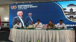 Tantan Sulthon Bukhawan terpilih sebagai Ketua PWI Jawa Barat periode 2026-2031 (foto: Abdul Kholilulloh)