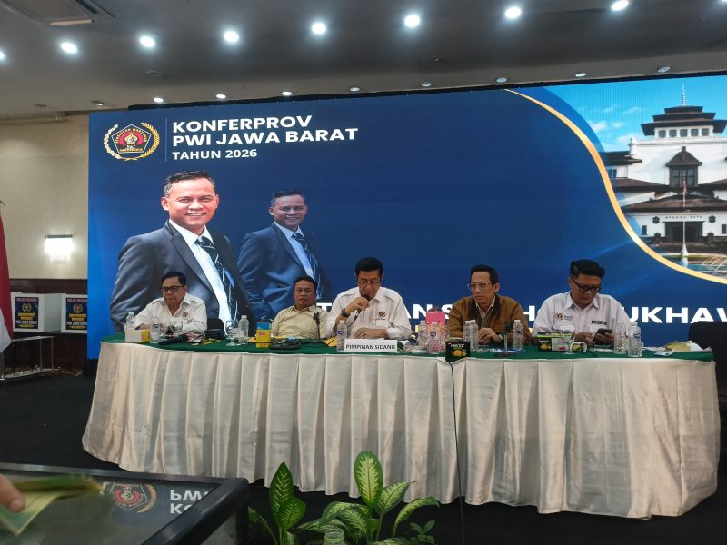Tantan Sulthon Bukhawan terpilih sebagai Ketua PWI Jawa Barat periode 2026-2031 (foto: Abdul Kholilulloh)