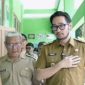 Bupati Bandung Barat Jeje Ritchie Ismail semprot kepala sekolah SMPN 2 Ngamprah saat kunjungan soal infrastruktur buruk (foto: istimewa)