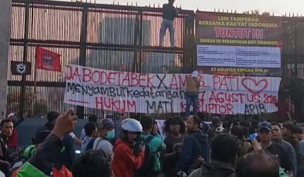 Massa Siapkan Aksi 27 Agustus di DPR, Sejumlah Tuntutan Jadi Sorotan