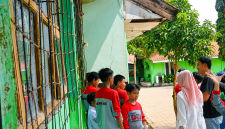 Kondisi sarana dan prasarana (sapras) SMP Negeri 2 Ngamprah, Kabupaten Bandung Barat (KBB) memprihatinkan (foto: Abdul Kholilulloh)