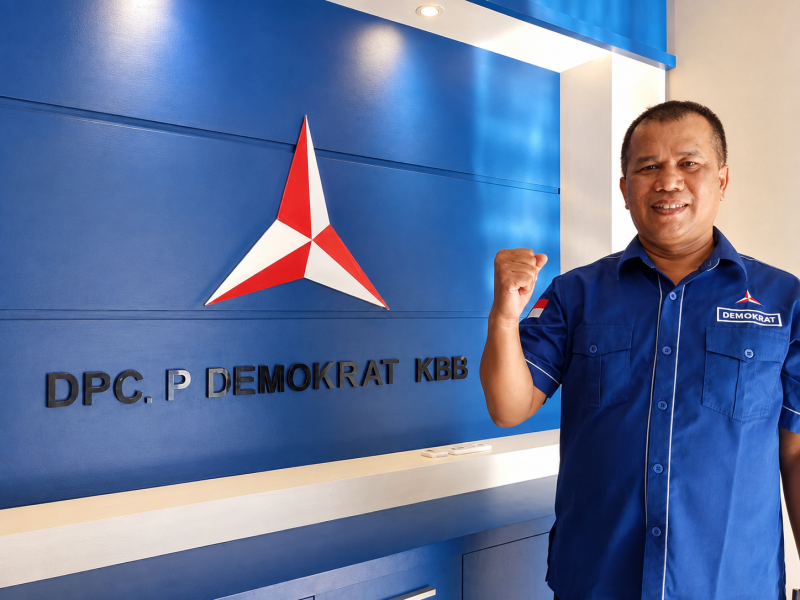 Ketua DPC Partai Demokrat KBB, Imam Tunggara (foto: dok Sekitarkita.id)