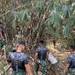 Aksi Nyata Prajurit Yonif TP 938/Pancasona, Bantu Warga Bandung Barat Buka Lahan Pelebaran Jalan