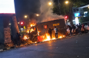 Aksi Demo Bandung Berujung Ricuh, Truk Polisi Jadi Sasaran Lemparan Massa