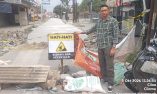 CV Deannova dan PUTR KBB Disorot, Proyek Jalan H Gofur-Cibatu Dinilai Asal-asalan 