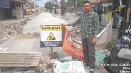 CV Deannova dan PUTR KBB Disorot, Proyek Jalan H Gofur-Cibatu Dinilai Asal-asalan 