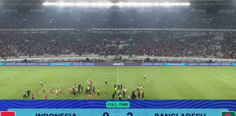Timnas Indonesia Menang Telak 9-2 atas Bangladesh, Garuda Lolos ke Final FIFA ASEAN Cup 2026