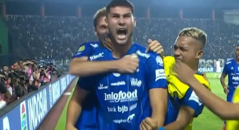 Persib Vs Persik Berakhir 1-0, Sundulan Julio Cesar Antar Maung Bandung Amankan Tiga Poin