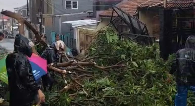 Kronologi Puting Beliung Terjang Bandung Barat, Rumah Warga Padalarang Rusak hingga Pohon Tumbang